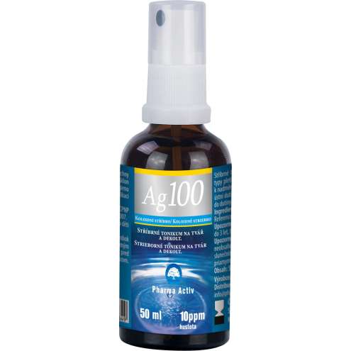 Colloidal silver Ag100 10ppm spray 50ml